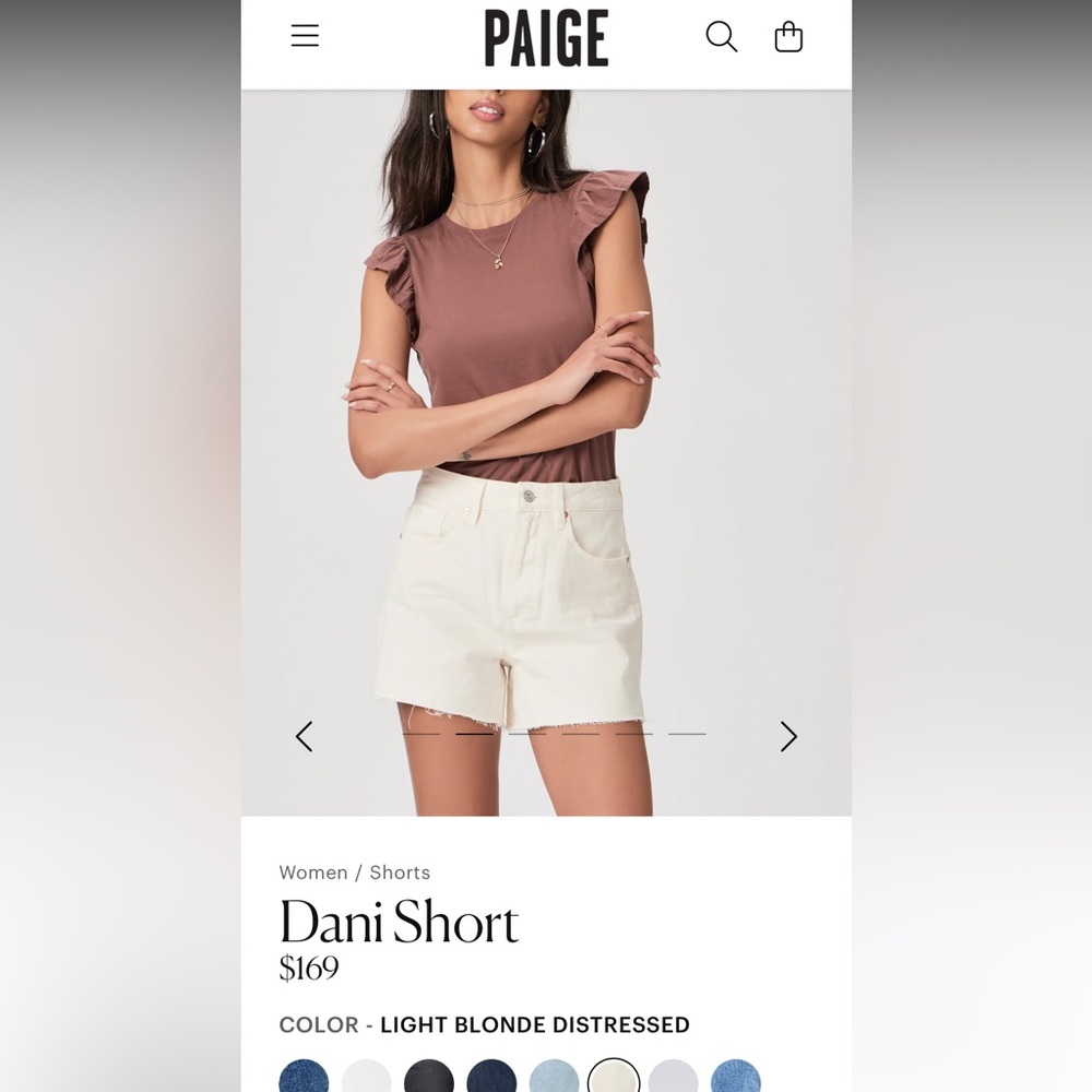 Paige Dani Short ☀️